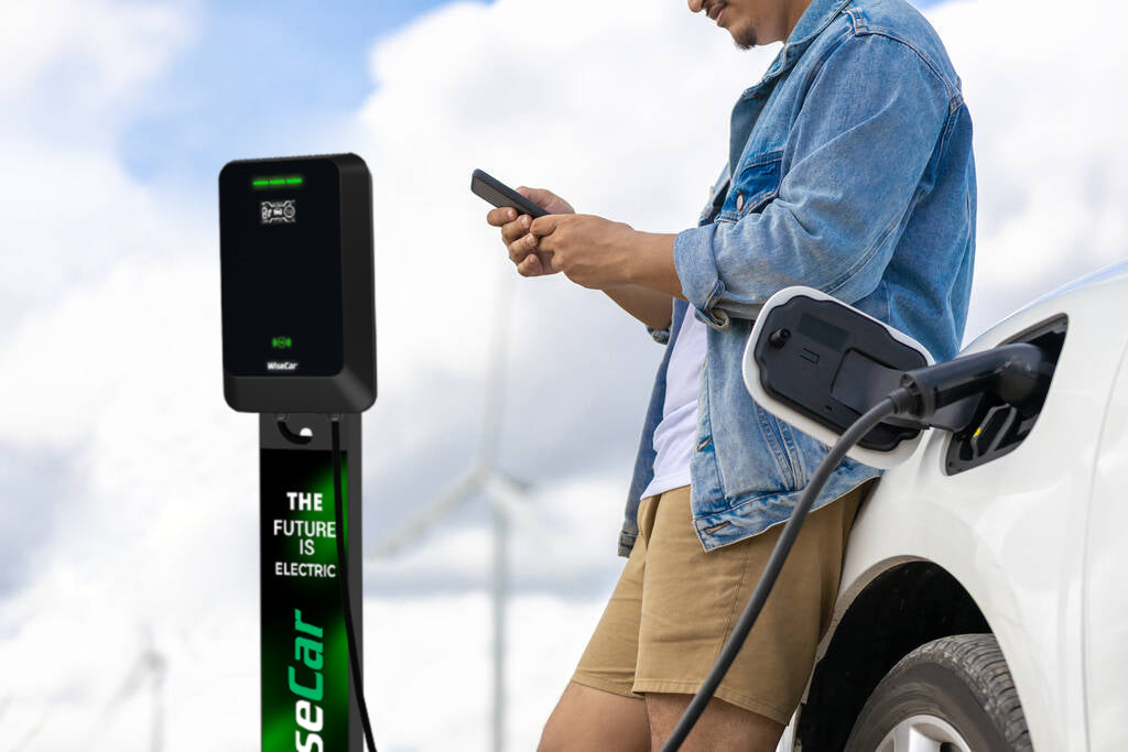 WiseCar WTA Standlı - 11 & 22 kW Elektrikli Araç Şarj Cihazı EV Wallbox Type 2 WiseCar