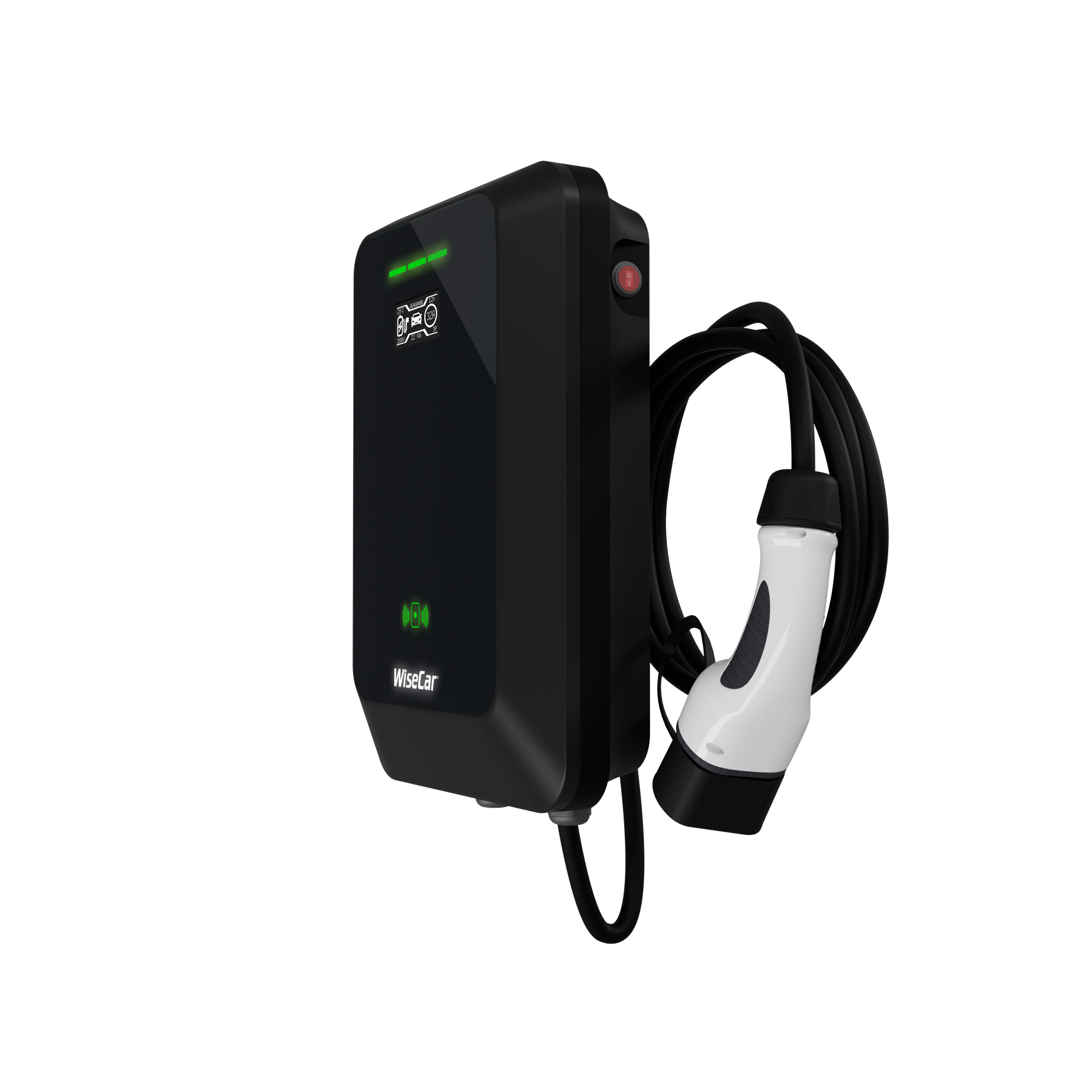 WiseCar WTA - 11 & 22 kW Elektrikli Araç Şarj Cihazı EV Wallbox Type 2 WiseCar