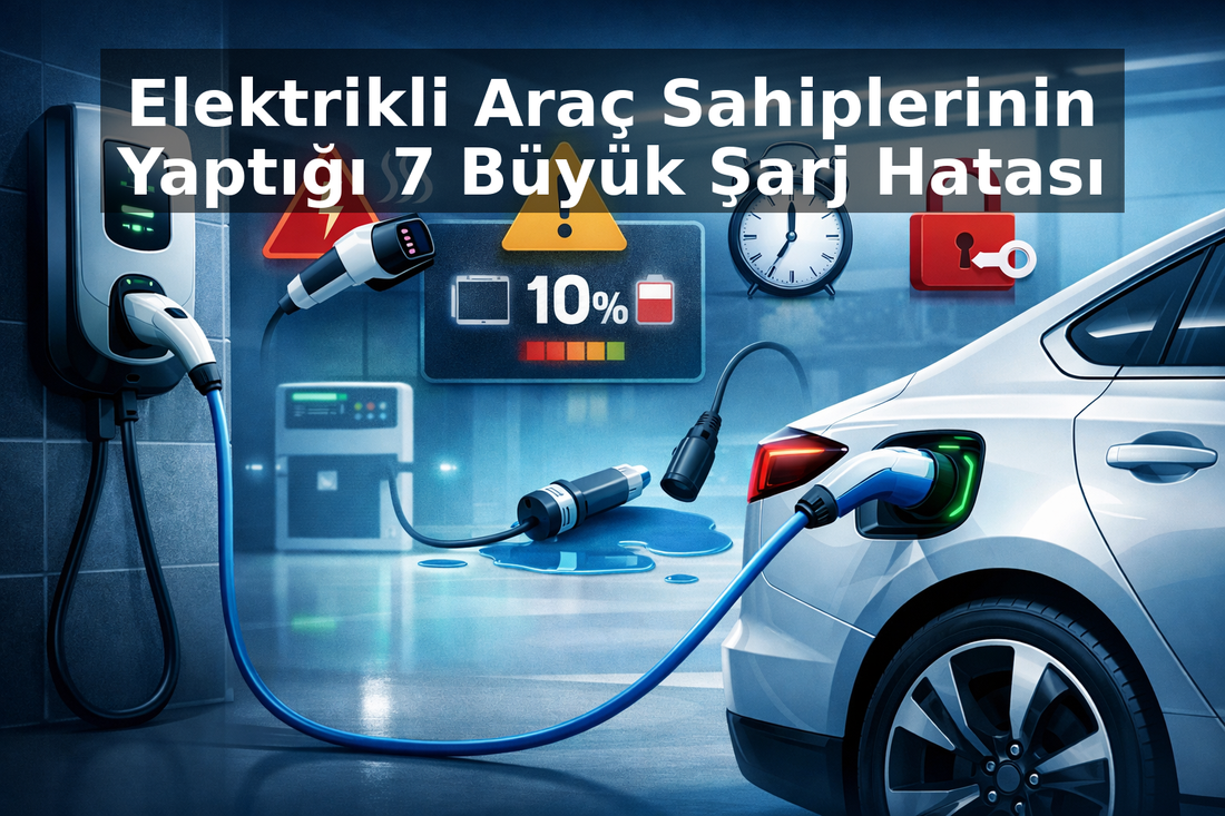 Elektrikli Araç Sahiplerinin Yaptığı 7 Büyük Şarj Hatası
