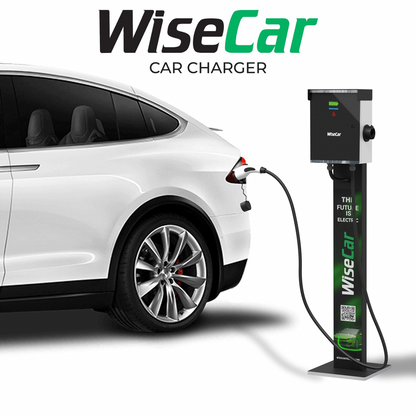 WiseCar WT1 7.4 KW Standlı Elektrikli Araç Şarj İstasyonu Kablolu