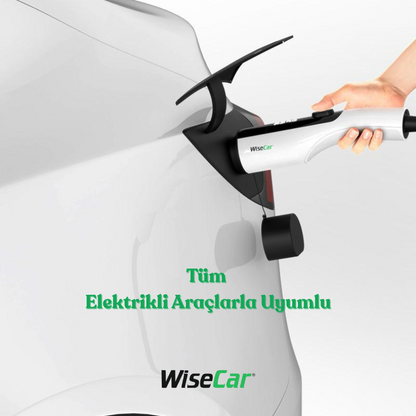 WiseCar WTPe 3.5kW Taşınabilir Elektrikli Araç Şarj Cihazı - 5 Metre Kablo + Taşıma Çantası WiseCar