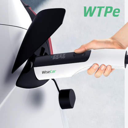 WiseCar WTPe 3.5kW Taşınabilir Elektrikli Araç Şarj Cihazı - 5 Metre Kablo + Taşıma Çantası WiseCar