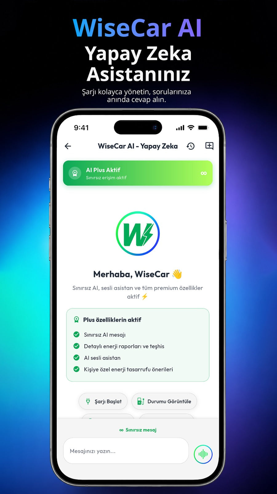 WiseCar WTL – AI-Powered Smart Electric Vehicle Charger | 22 kW | Mobile App &amp; WiseCar AI