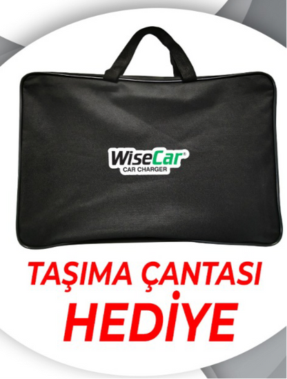 WiseCar WTPG1 – 3.5kW Taşınabilir Elektrikli Araç Şarj Cihazı Mobil Uygulamalı + Wifi + Bluetooth WiseCar