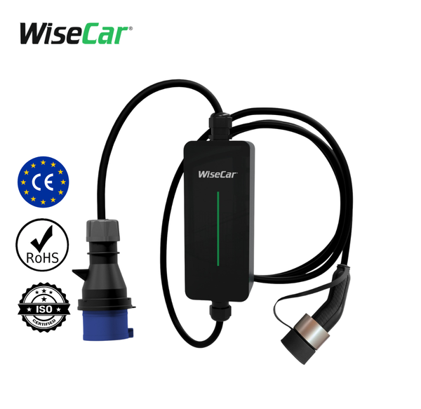 WiseCar WTP2 | 7.4kW & 3.5kW Akıllı Elektrikli Araç Şarj Cihazı