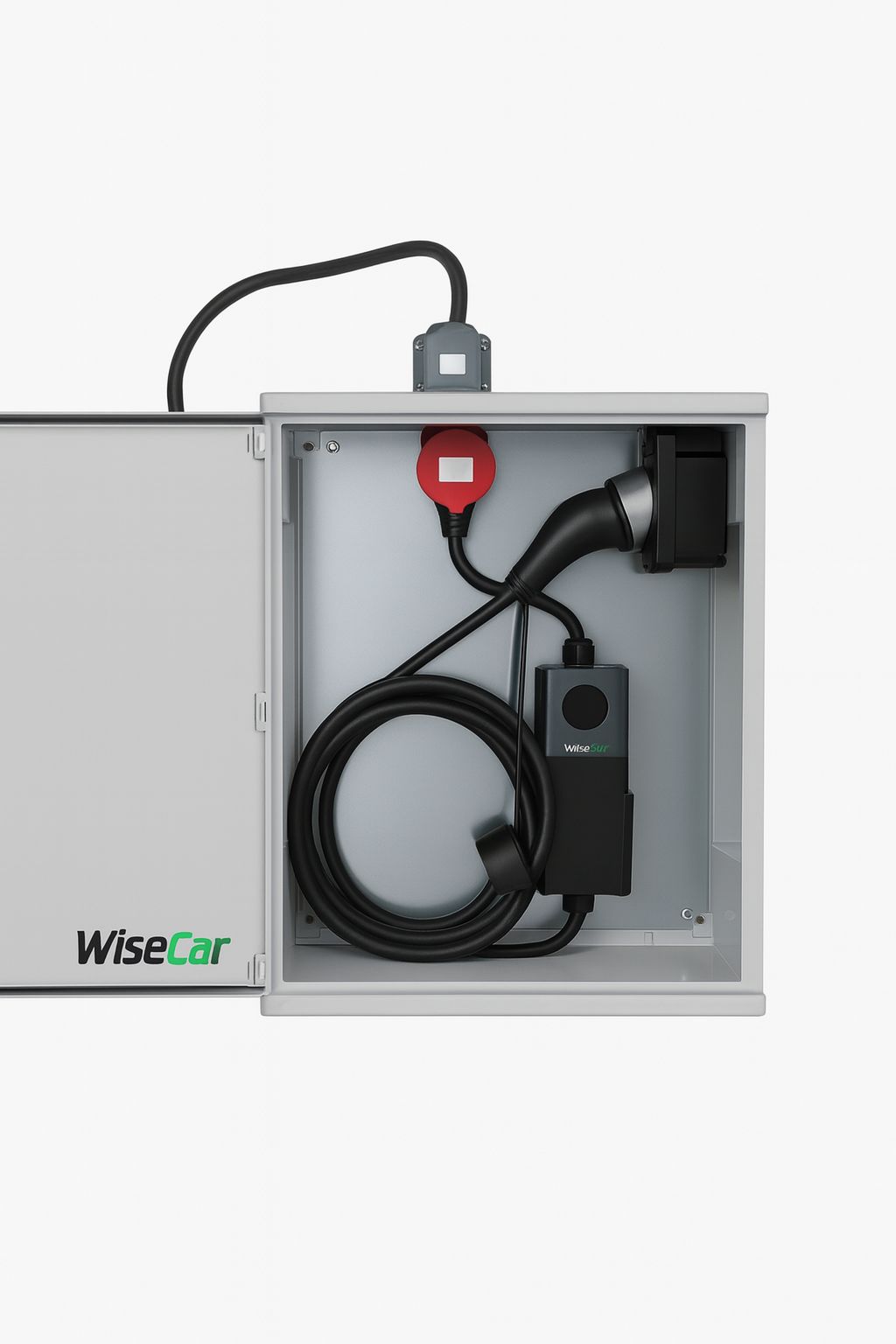 WiseCar IP65 Koruma Panosu – 40x60x20 cm | Elektrikli Araç Şarj Cihazı Dış Mekan Kutusu (BEIK10 Standardı) WiseCar