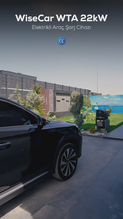WiseCar WTA - 11 & 22 kW Elektrikli Araç Şarj Cihazı EV Wallbox Type 2